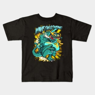 BEACH CROCODILE T-SHIRT Kids T-Shirt